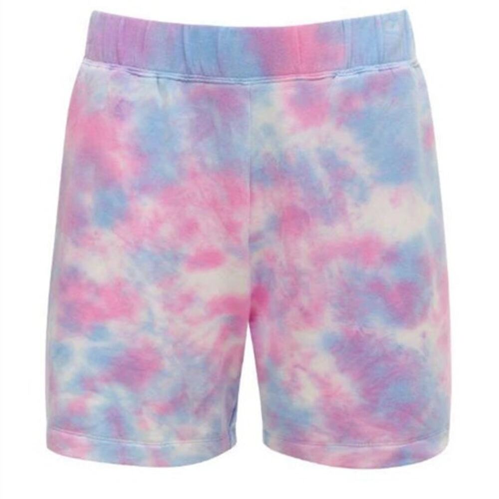 SANCTUARY Shorts Size 3X NEW Sunsoaker Elastic Waist Short Pink Blue Pockets - Picture 3 of 9